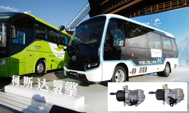 CQ9传奇电子股份EHPS产品搭载丰田“氢擎”柯斯达助力北京冬奥会