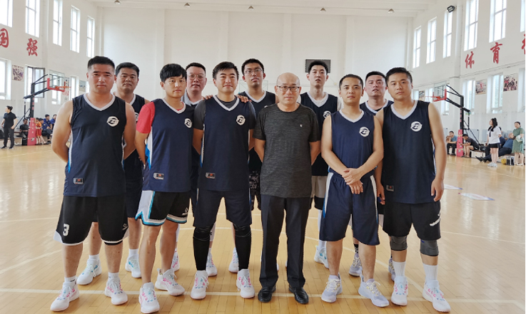 2022年 喜迎20大篮球赛.jpg 喜迎二十大 建功新时代 CQ9传奇电子股份受邀参加高新区职工篮球赛(图1)